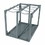 Anthony'S MCR800 Cylinder Cart Rack, 8 Cylinders, 29 In W X 40 In D X 30 In H, Gray, Steel, Price/1 EA