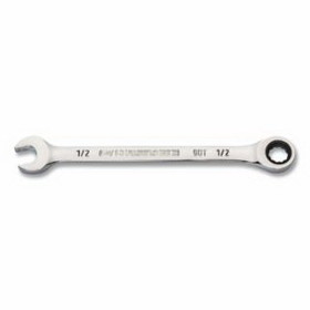 GEARWRENCH 86945 90-Tooth 12 Point Ratcheting Combination Wrench, SAE, 1/2 in
