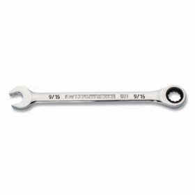 GEARWRENCH 86946 90-Tooth 12 Point Ratcheting Combination Wrench, SAE, 9/16 in