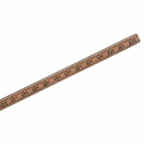 Bagby Gage Stick 030-AG12-1 12Ft 1-Pc Gage Pole