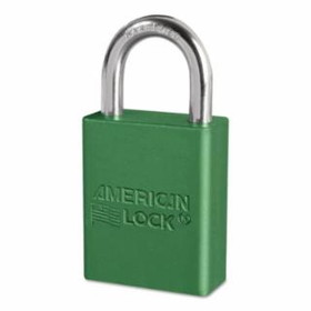 American Lock 045-A1105GRN Green Safety Lock-Out Color Coded Sucur