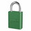 American Lock 045-A1105GRN Green Safety Lock-Out Color Coded Sucur, Price/6 EA