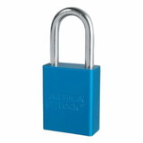 American Lock 045-A1106BLU Blue 5 Pin Aluminum Padlock Keyed Diffe