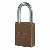 American Lock 045-A1106BRN Duranodic 5 Pin Safety Padlock Keyed Diffe