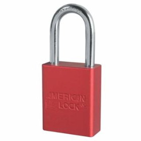 American Lock 045-A1106NRRED Re-Keyable Alum W/Non Removeable Key Feature
