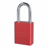American Lock 045-A1106RED Red Color Coded Aluminumpadlock Keyed Diffe