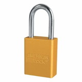 American Lock 045-A1106YLW Yellow Safety Lockout Padlock Aluminum Body