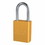 American Lock 045-A1106YLW Yellow Safety Lockout Padlock Aluminum Body, Price/1 EA