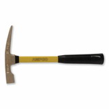 Ampco Safety Tools 065-H-10FG 1.75 Lb. Bricklayers Hammer W/Fbg. Handle