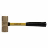 Ampco Safety Tools 065-H-14FG 2 Lb. Double Face Eng. Hammer W/Fbg. Handle