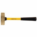 Ampco Safety Tools 065-H-17FG 3.5 Double Face Eng. Hammer W/Fbg. Handle