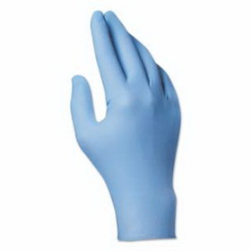 North/Honeywell 068-LA049/M Dexi-Task Disposable Powdered Nitrile Gloves, 5 Mil, Medium, Blue