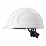 North/Honeywell 068-N10R010000 North Zone N10 Ratchet Hard Hat, 4 Point, Front Brim, White