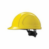 North/Honeywell 068-N10R020000 North Zone N10 Ratchet Hard Hat, 4 Point, Front Brim, Yellow