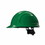 North/Honeywell 068-N10R040000 North Zone N10 Ratchet Hard Hat, 4 Point, Front Brim, Green, Price/12 EA