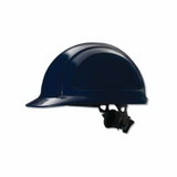 North/Honeywell 068-N10R080000 North Zone N10 Ratchet Hard Hat, 4 Point, Front Brim, Navy Blue