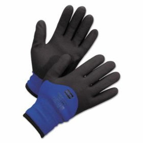 Honeywell North 068-NF11HD/10XL NorthFlex&#153; Cold Grip&#153; Coated Gloves, Black/Blue