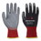 Honeywell NPF21-1118G-10/XL New Perfect Fit Gloves, 18 ga, PU A1/A, 10/X-Large, Gray, Price/10 PR