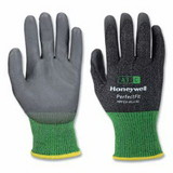 Honeywell NPF23-0113G-8/M New Perfect Fit Gloves, 13 ga, PU A3/C, 8/Medium, Gray