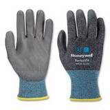 Honeywell NPF26-9113G-10/XL New Perfect Fit Gloves, 13 Ga, Pu A6/F, Gray