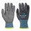 Honeywell NPF26-9113G-8/M New Perfect Fit Gloves, 13 Ga, Pu A6/F, 8/Medium, Gray, Price/10 PR