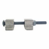 BAND-IT D50489 Bolt/Clamp, Aluminum, 5/8 in-11 x 8.0 in Carriage Bolt, Used with 1-1/4 in Giant Band