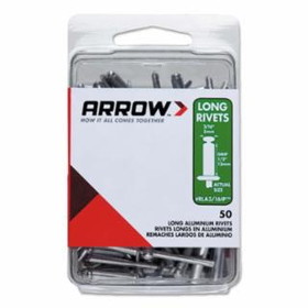 Arrow Fastener 091-RLA3/16IP (50/Pc) Long 3/16 Aluminum Rivet