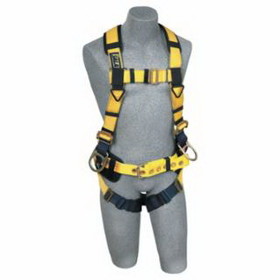 Dbi-Sala 098-1106452 Delta Iron Worker'S Harness With Pass Thru Buckle Leg Straps, Back D-Ring, Xl