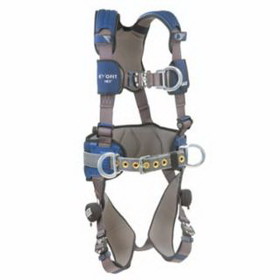 Dbi-Sala 098-1113154 Exofit Nex Construction Style Climbing Harness, Back/Side/Front D-Rings, Medium
