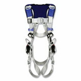 DBI-SALA 1401158 ExoFit™ X100 Comfort Vest Retrieval Safety Harness, Back/Shoulder D-Rings, Large, Pass-Thru/Tongue Buckle