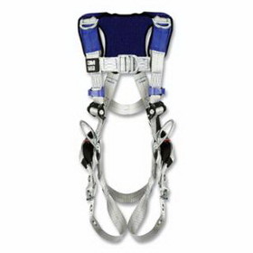 DBI-SALA 1401158 ExoFit&#153; X100 Comfort Vest Retrieval Safety Harness, Back/Shoulder D-Rings, Large, Pass-Thru/Tongue Buckle