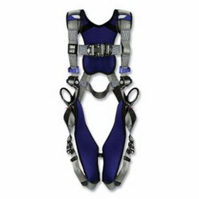 DBI-SALA 1402130 ExoFit&#153; X200 Comfort Wind Energy Climbing/Positioning Safety Harness, Back/Front/Hip D-Rings, SML, Dual Lock Quick Connect