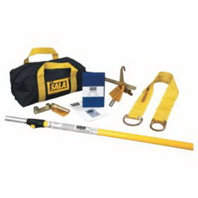 Dbi-Sala 098-2104527 First-Man-Up Remote Anchoring Systems, D-Ring/O-Ring, 6-12 Ft Pole