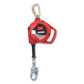 Protecta 3590036 PROTECTAPersonal Self Retracting Lifeline, 33 ft L, 420 lb, Swivel Snap Hook, Single-Leg