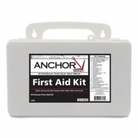 Anchor Brand 101-10-9-FAKP 10 Person 2009 First Aidkit -Plastic