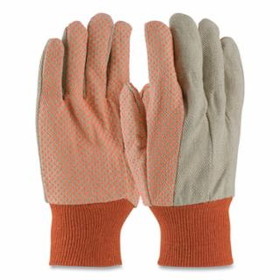 Anchor Brand 101-1090 Anchor Canvas Glove W/ Orange Pvc Dots