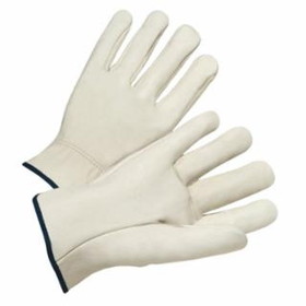 Anchor Brand 101-4000L Anchor 6120L Leather Drivers Glove Elastic