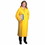 Anchor Brand 101-9010-2XL 48 in Raincoat with Detachable Hood, 0.35 mm, PVC over Polyester, Yellow, 2X-Large, Price/1 EA