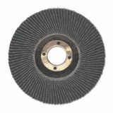 ANCHOR BRAND 40376 Abrasive High Density Flap Discs, 4 1/2 in Dia, 120 Grit, 7/8 in Arbor, Type 27