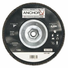 Anchor Brand 102-41420 7" 27 Flat 5/8-11 40Z Flap Disc