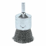 Anchor Brand 90915 Crimped Wire End Brush, Stainless Steel, 1 in x 0.006 in