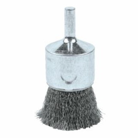 Anchor Brand 90915 Crimped Wire End Brush, Stainless Steel, 1 in x 0.006 in