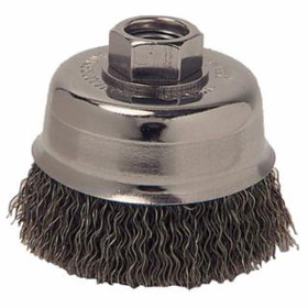 Anchor Brand 102-R3CC58S 3" Crimp Wire Cup Brush.014" Ss Fill 5/8"-11