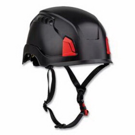 PIP 280-HP1491RM-11 Traverse Industrial Climbing Helmet, Hdpe, Non-Vented, Black