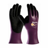 Pip 112-56-426/L MaxiDry Ultra Lightweight Nitrile Gloves, Nitrile, Black/Purple