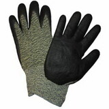 PIP 710SANF/L Foam Nitrile,  Gray/Black