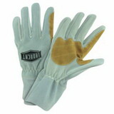 PIP 9071/2XL Goat Mig Gloves, Goat Leather; Cowhide; Kevlar Thread, Cream; Beige