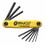 Bondhus 116-12589 5/64-1/4" Gorilla Grip Foldup Tool Set, Price/1 ST