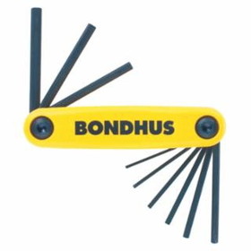 Bondhus 116-12591 .050-3/16" Gorilla Gripfoldup Tool Set