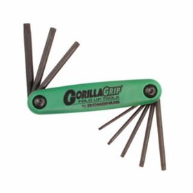 Bondhus 116-12632 T6-T25 Gorilla Grip Foldup Torx Tool Set